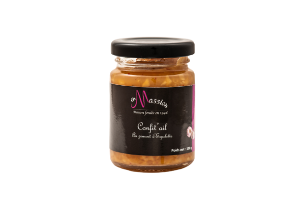 Confit'ail au Piment d'Espelette - 100 g.